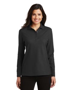 Port Authority ® Dry Zone ® UV Micro-Mesh Long Sleeve Polo - Holiday