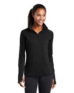 Sport-Tek® Sport-Wick® Stretch 1/2-Zip Pullover - Rain Storm