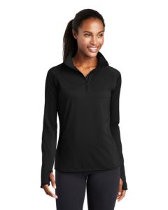 Sport-Tek® Sport-Wick® Stretch 1/2-Zip Pullover - Holiday