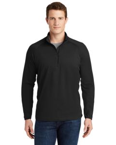 Sport-Tek® Sport-Wick® Stretch 1/2-Zip Pullover - Holiday