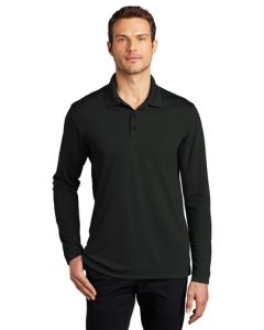 Port Authority ® Dry Zone ® UV Micro-Mesh Long Sleeve Polo - Rain Storm