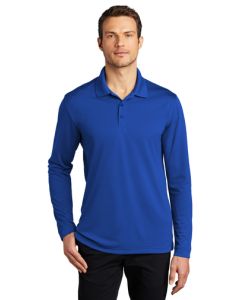 Port Authority ® Dry Zone ® UV Micro-Mesh Long Sleeve Polo - Holiday